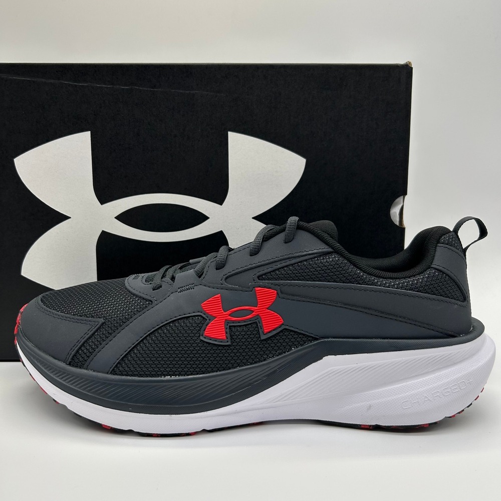 Under Armour Assert 11 Shoes Mens 12 Grey Running Sneakers 6006723-016